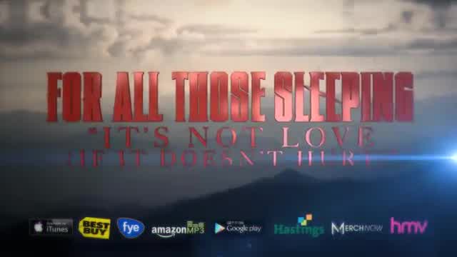 For All Those Sleeping - It's Not Love (If It Doesn't Hurt)