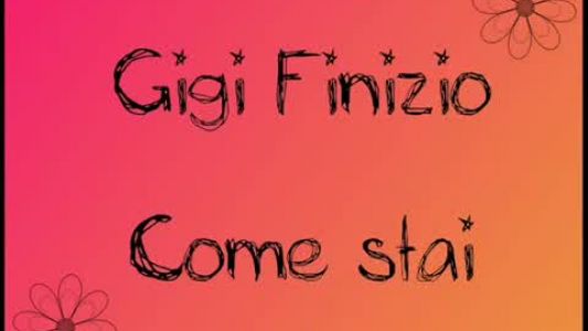 Gigi Finizio - Come stai