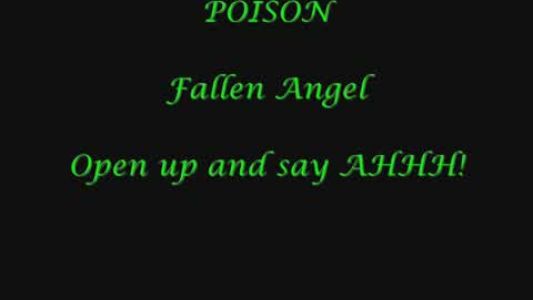 Poison - Fallen Angel